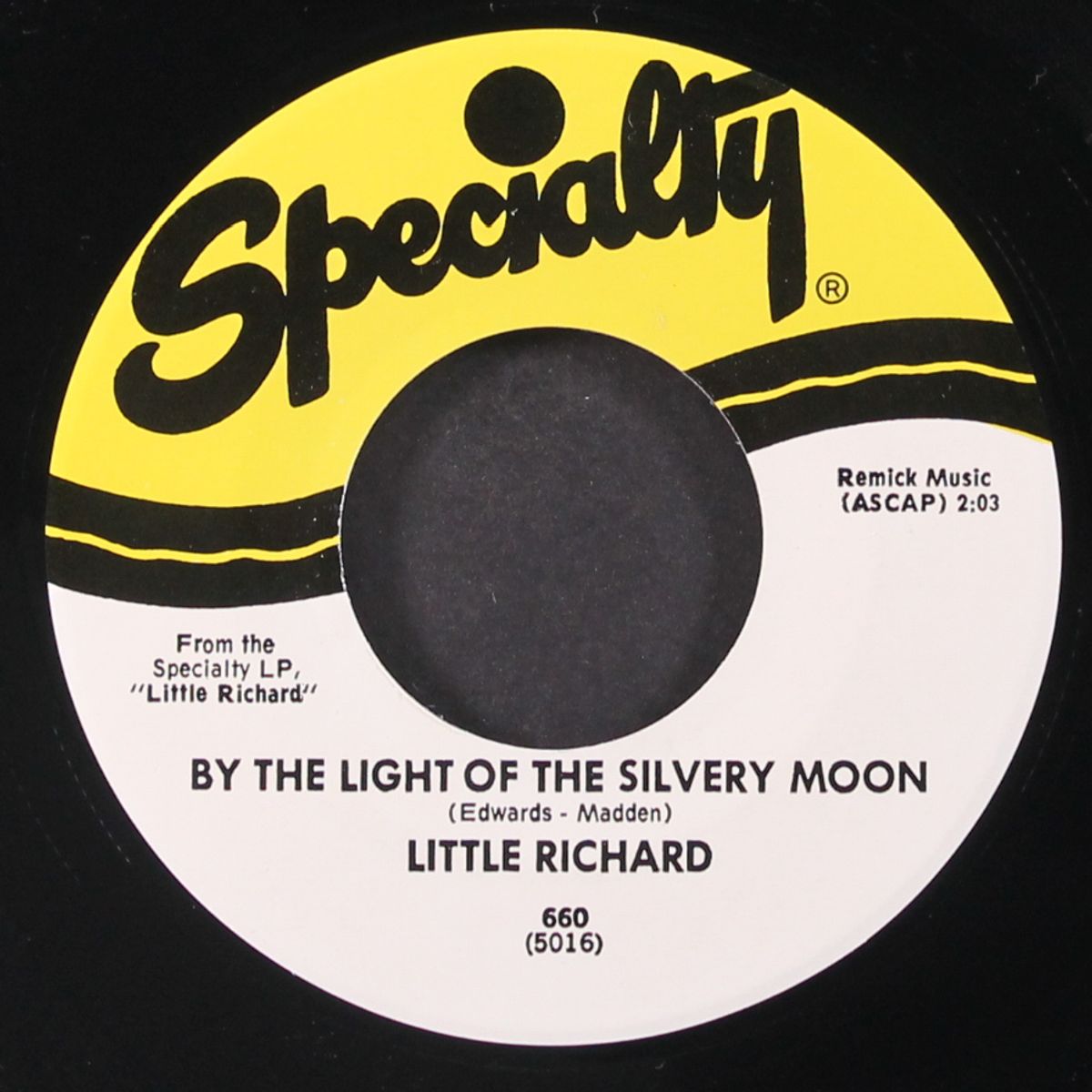 by the light of the silvery moon / wonderin' by LITTLE RICHARD