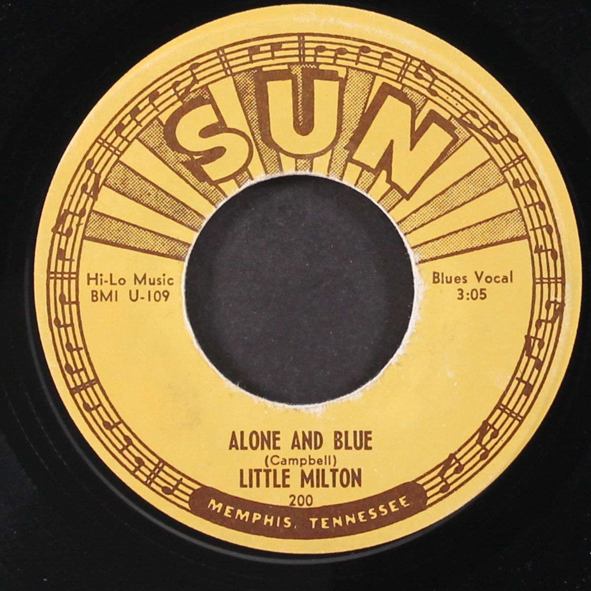 if you love me / alone and blue by LITTLE MILTON