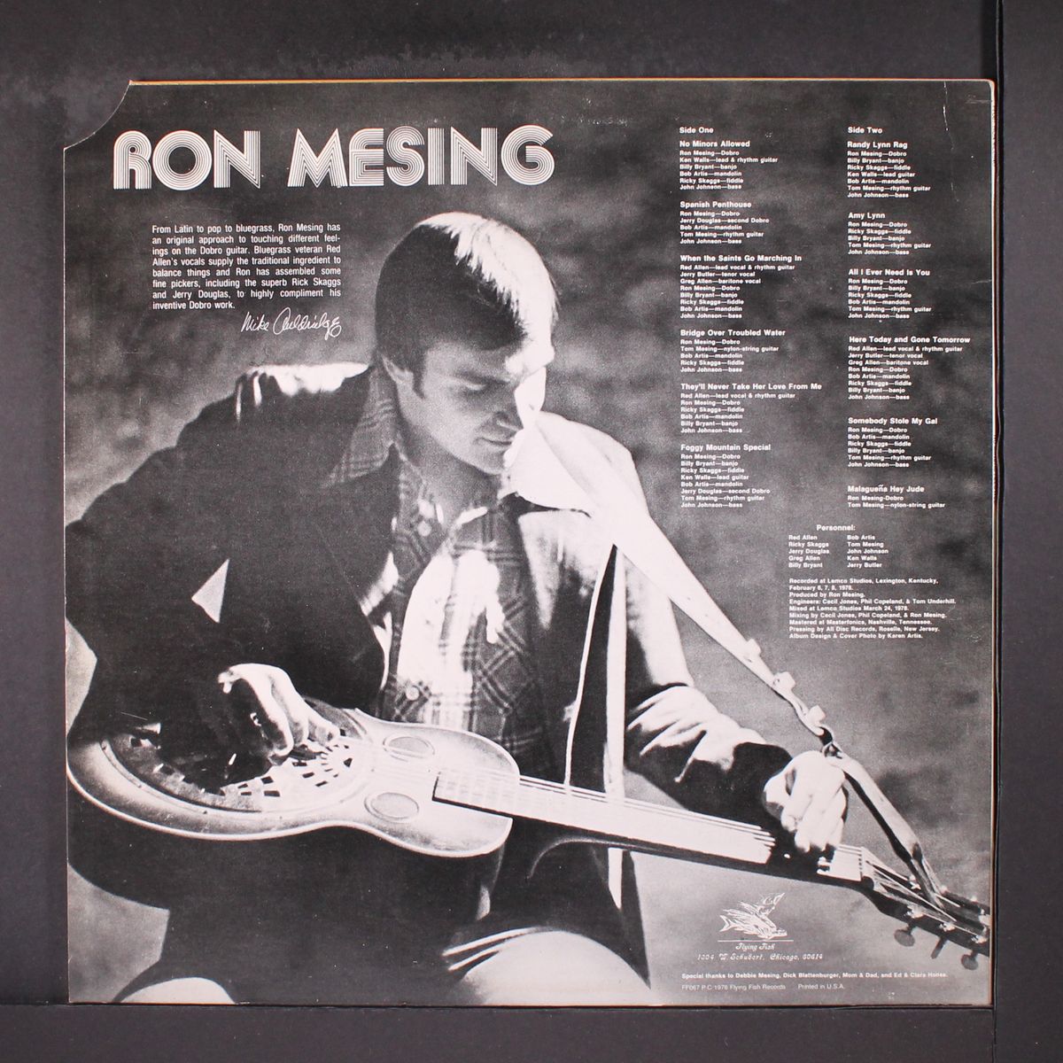 no minors allowed by RON MESING