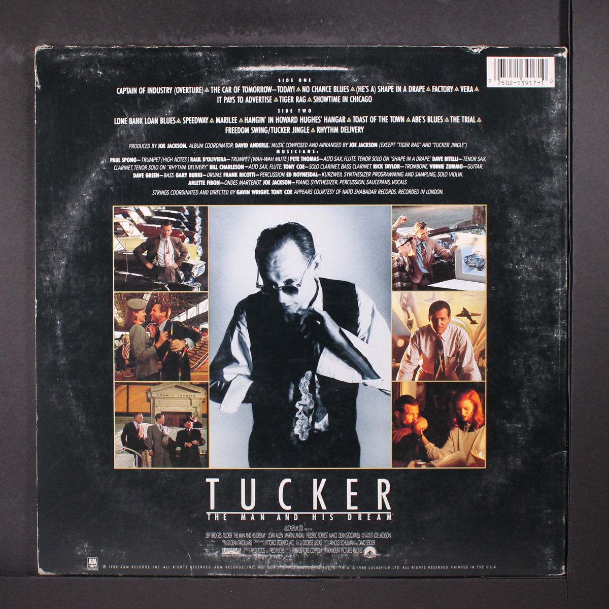 tucker, the man and his dream by SOUNDTRACK