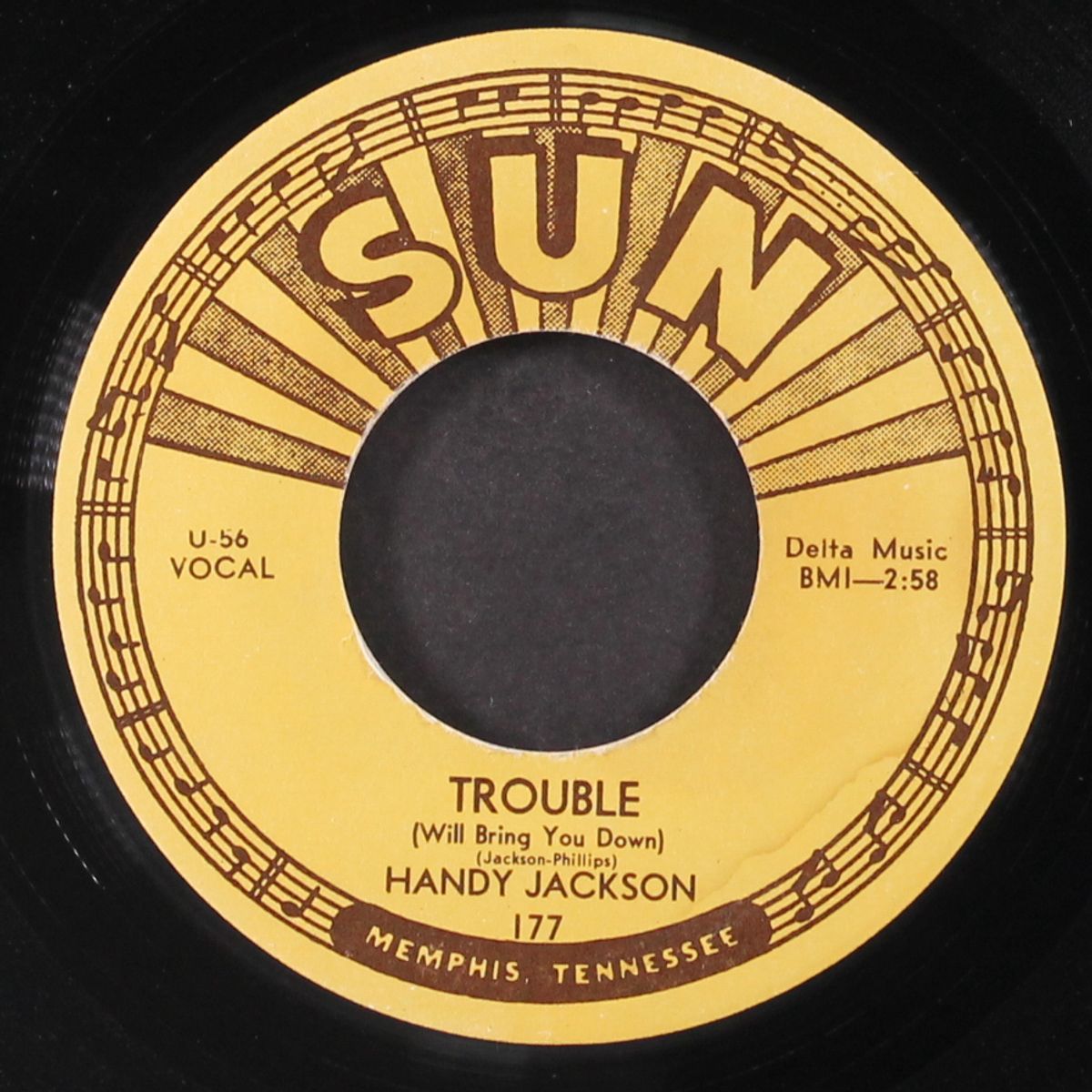 got my application, baby / trouble by HANDY JACKSON