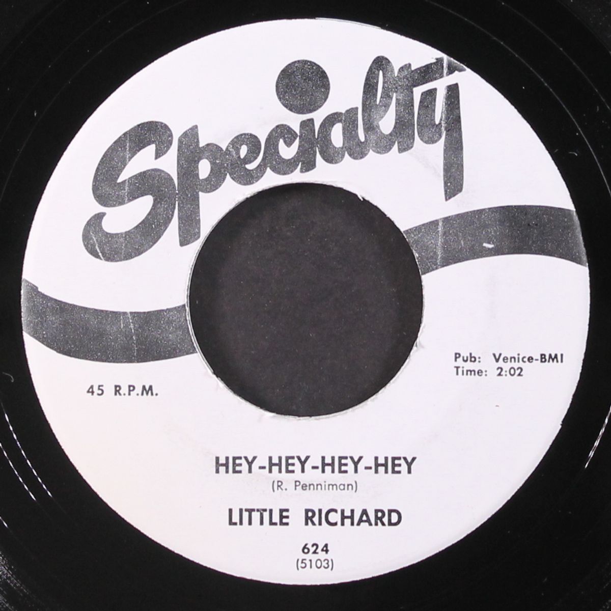 good golly, miss molly / hey-hey-hey-hey by LITTLE RICHARD
