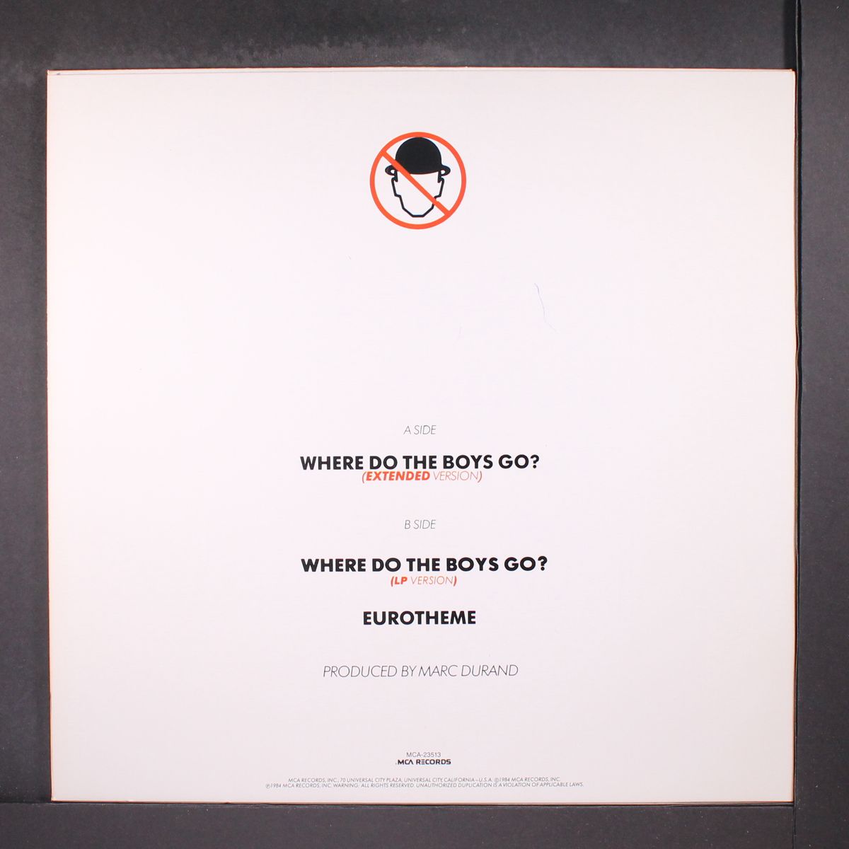 where do the boys go? by MEN WITHOUT HATS