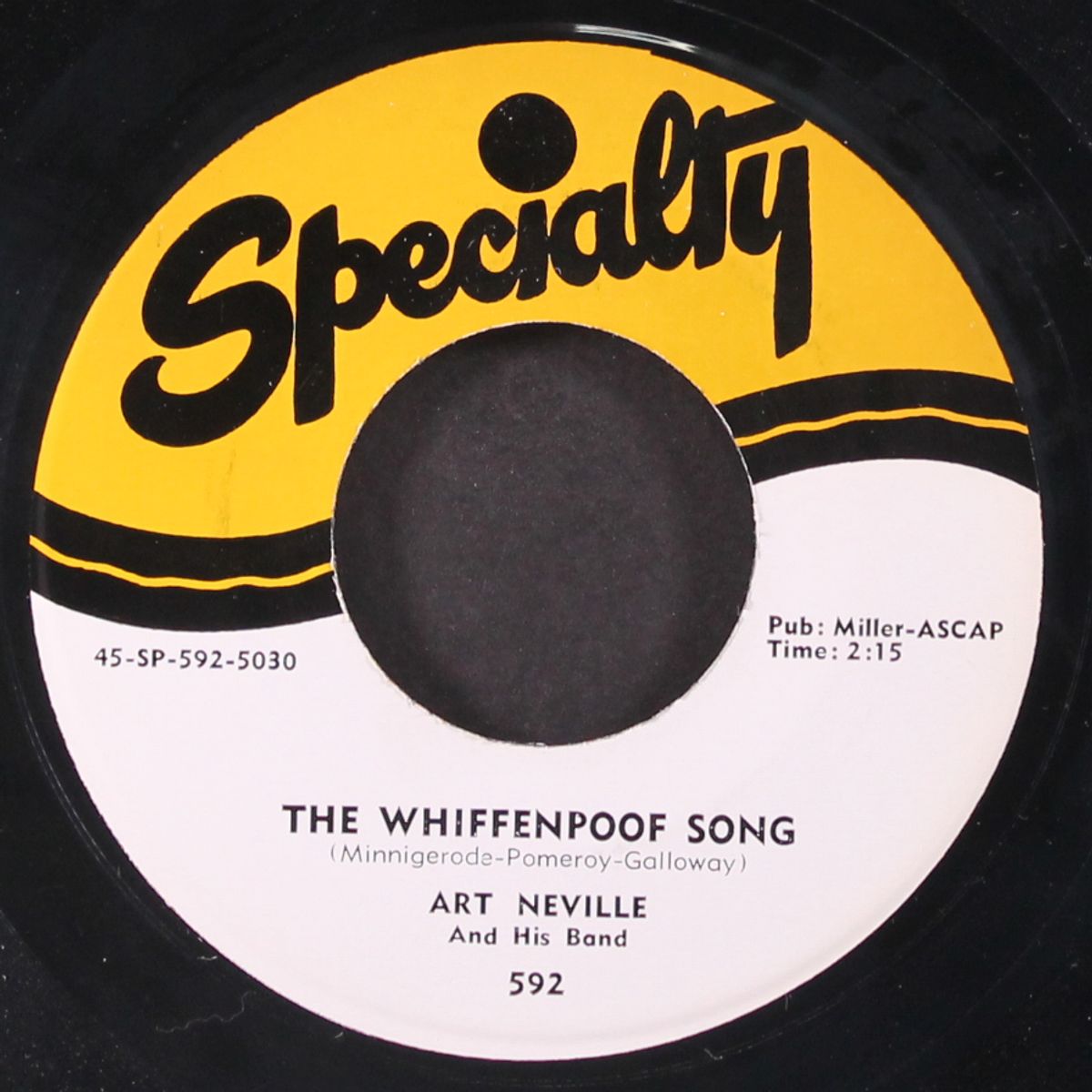 oooh-whee baby / the whiffenpoof song by ART NEVILLE