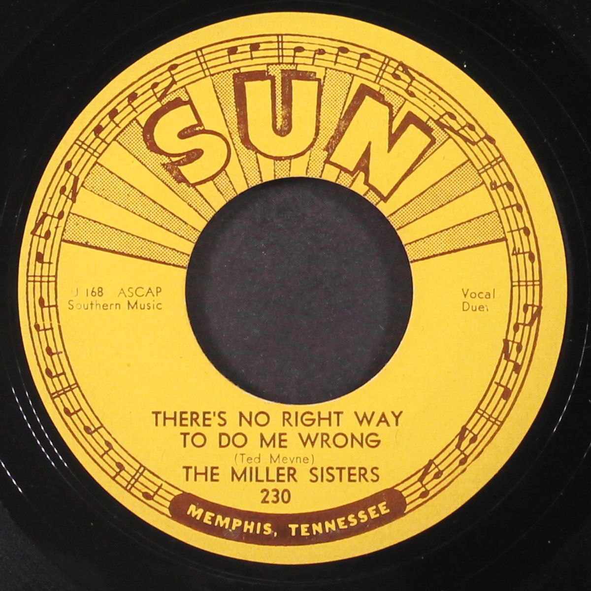 there's no right way to do me wrong / you can tell me by MILLER SISTERS