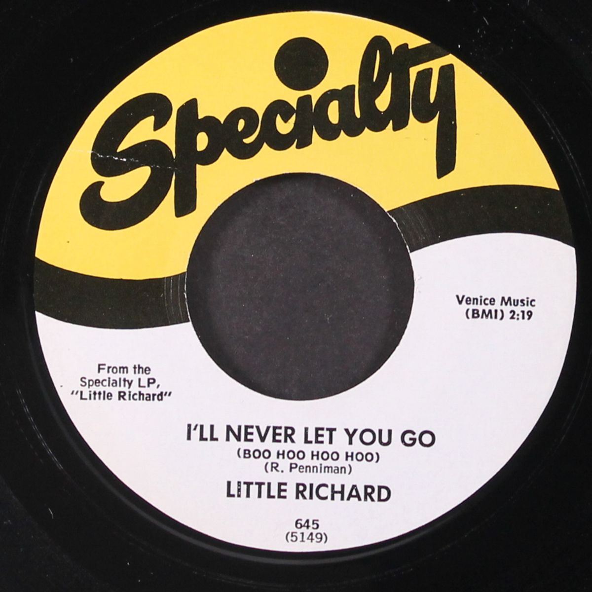 baby face / i'll never let you go by LITTLE RICHARD