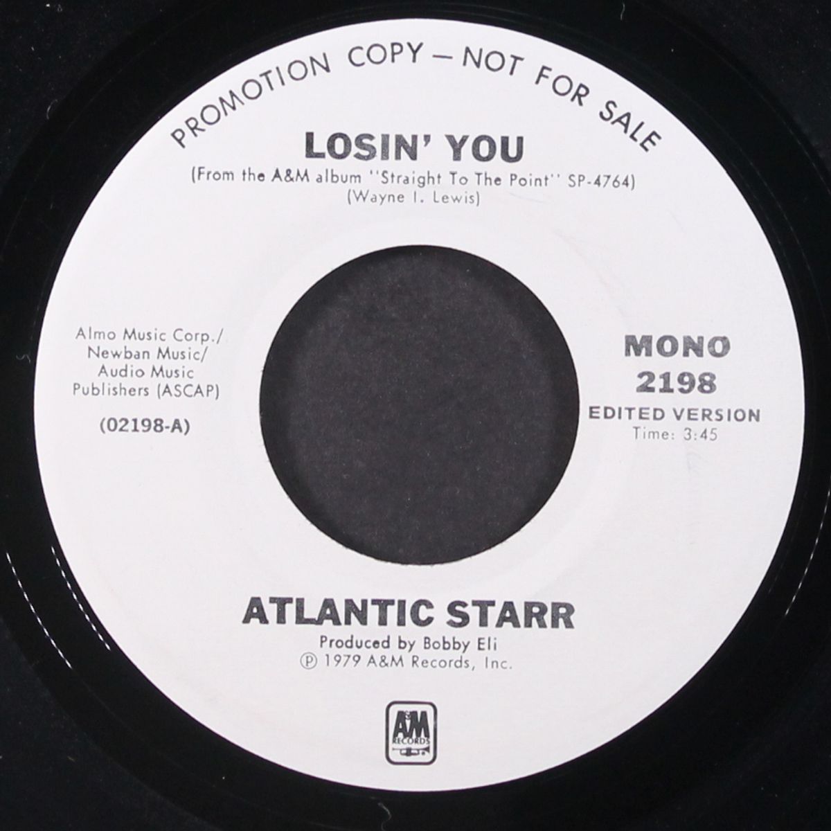 losin' you / mono by ATLANTIC STARR