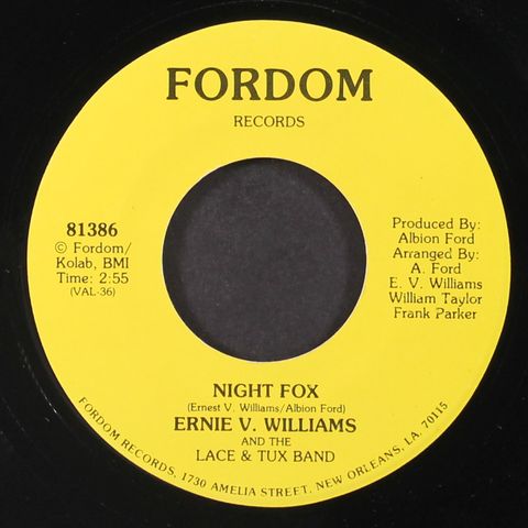 ERNIE V WILLIAMS