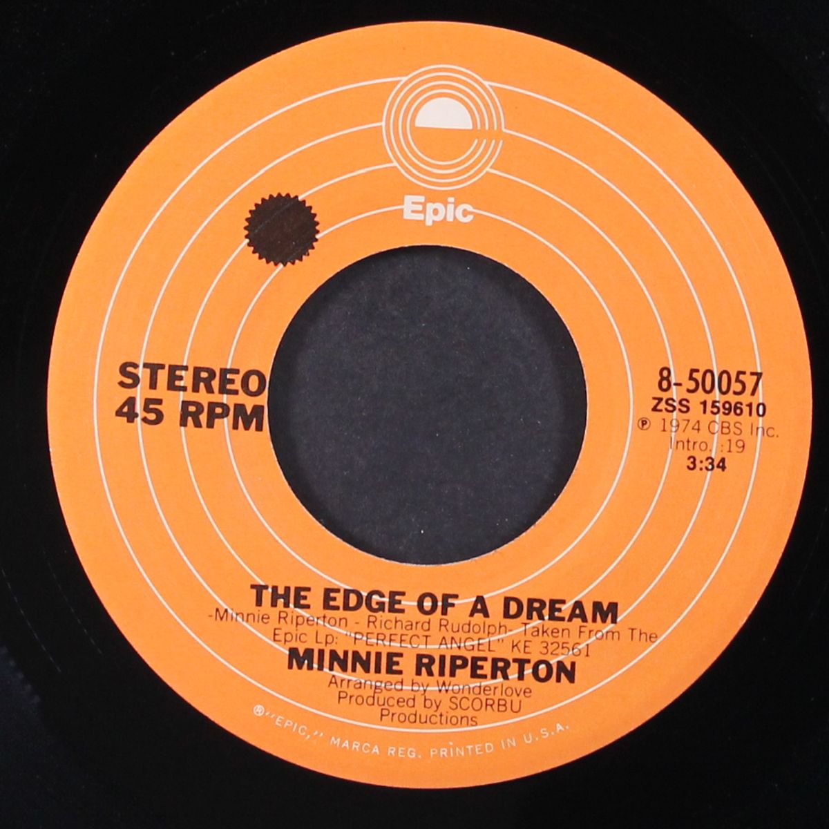 lovin' you / the edge of a dream by MINNIE RIPERTON