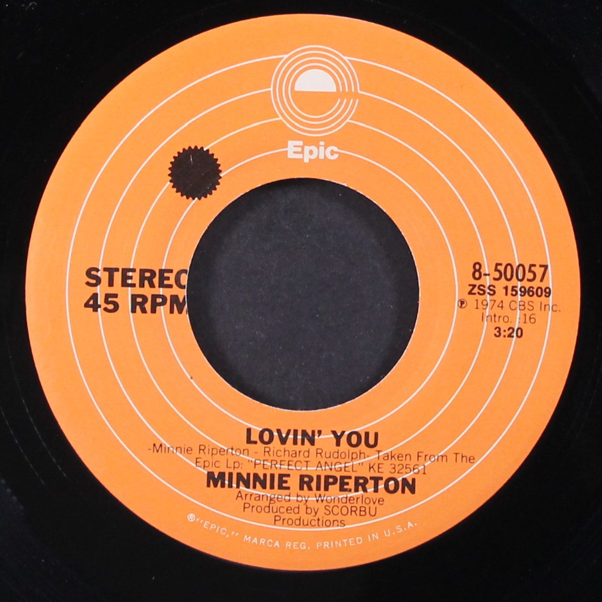 lovin' you / the edge of a dream by MINNIE RIPERTON