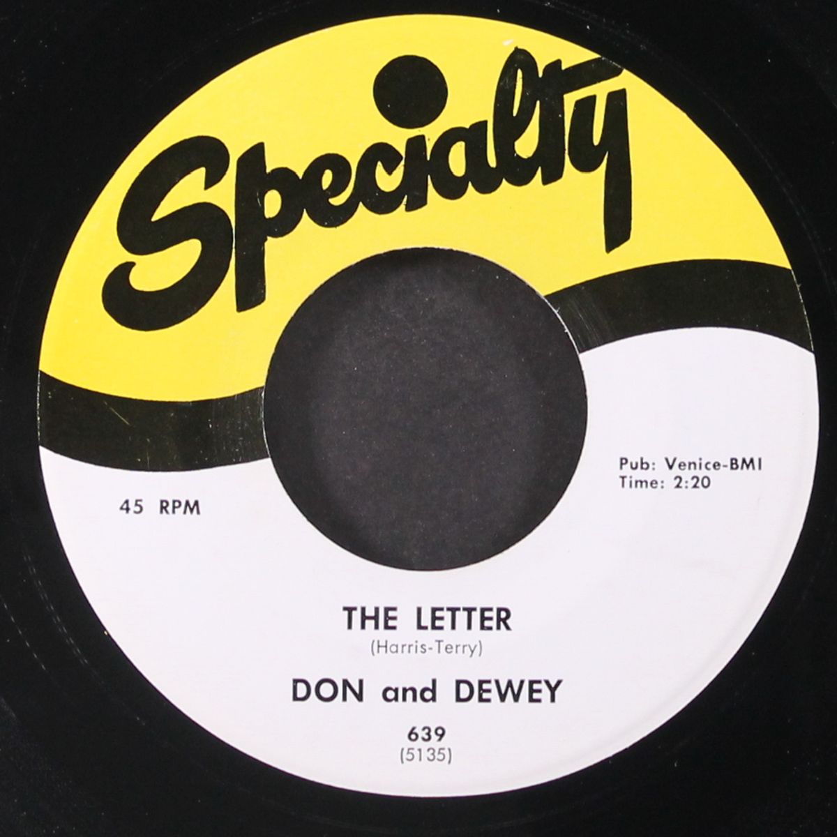 koko joe / the letter by DON & DEWEY