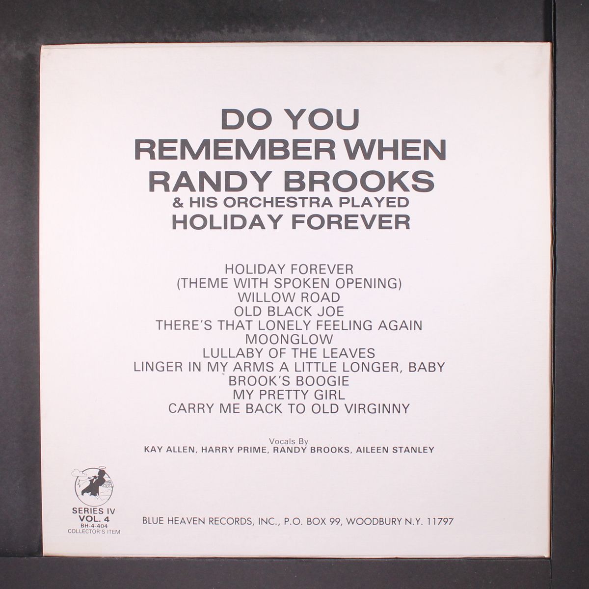 do you remember when by RANDY BROOKS