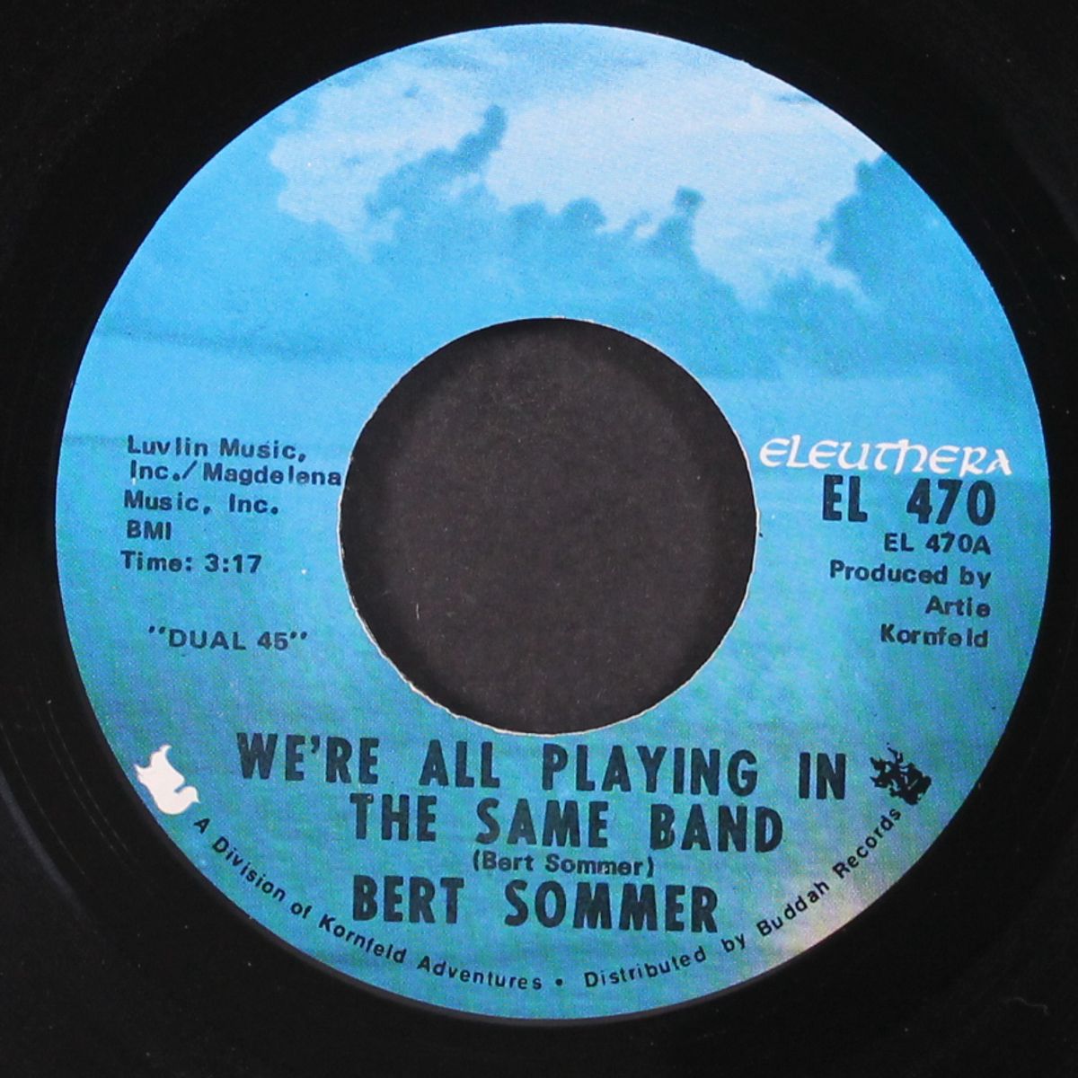 it's a beautiful day / we're all playing in the same band by BERT SOMMER