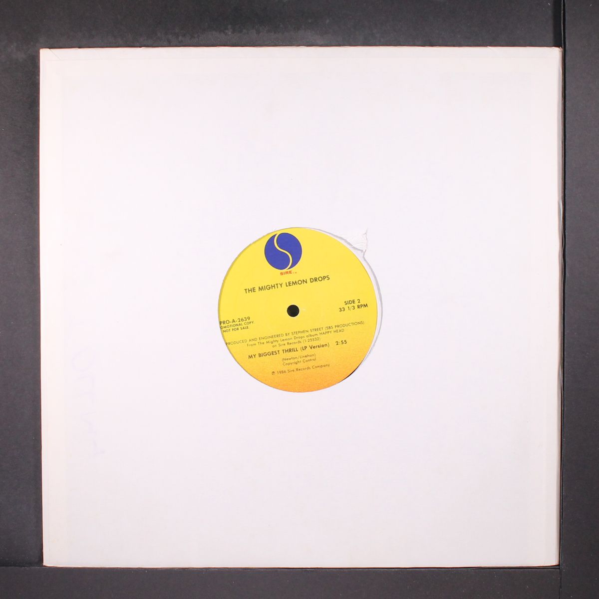 my biggest thrill / same by MIGHTY LEMON DROPS
