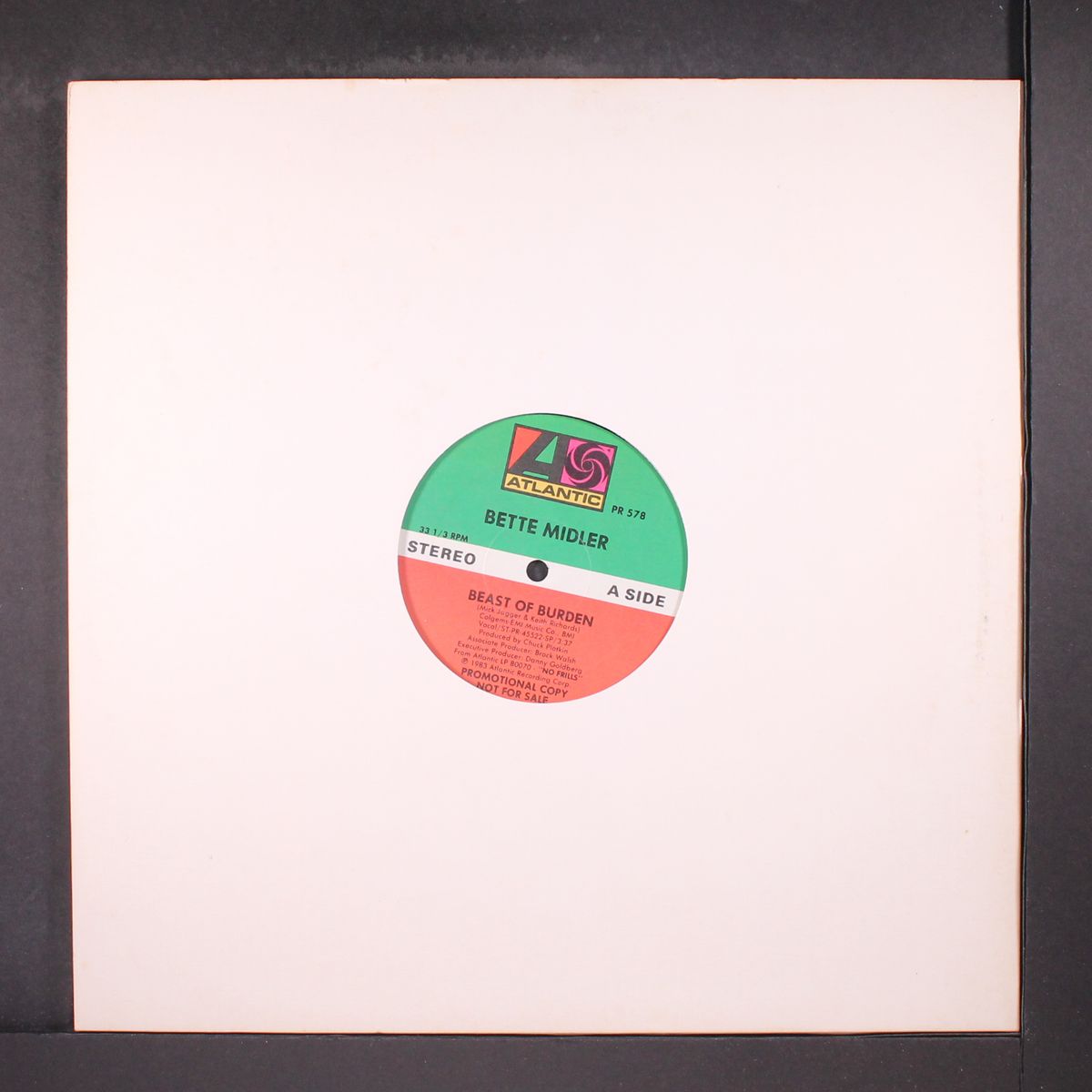beast of burden / same by BETTE MIDLER
