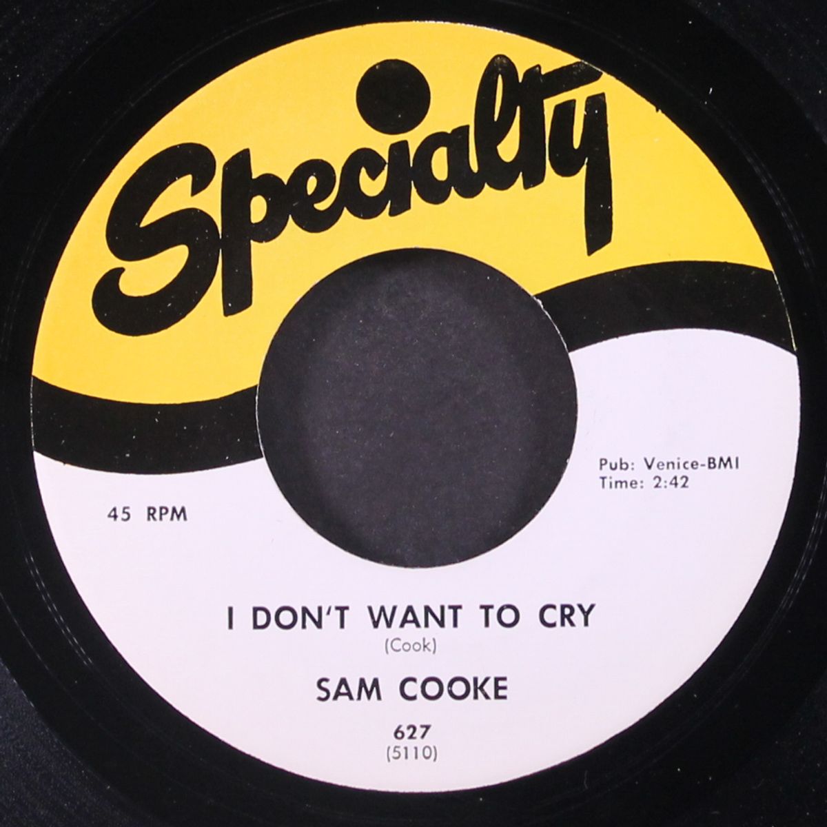 that's all i need to know / i don't want to cry by SAM COOKE