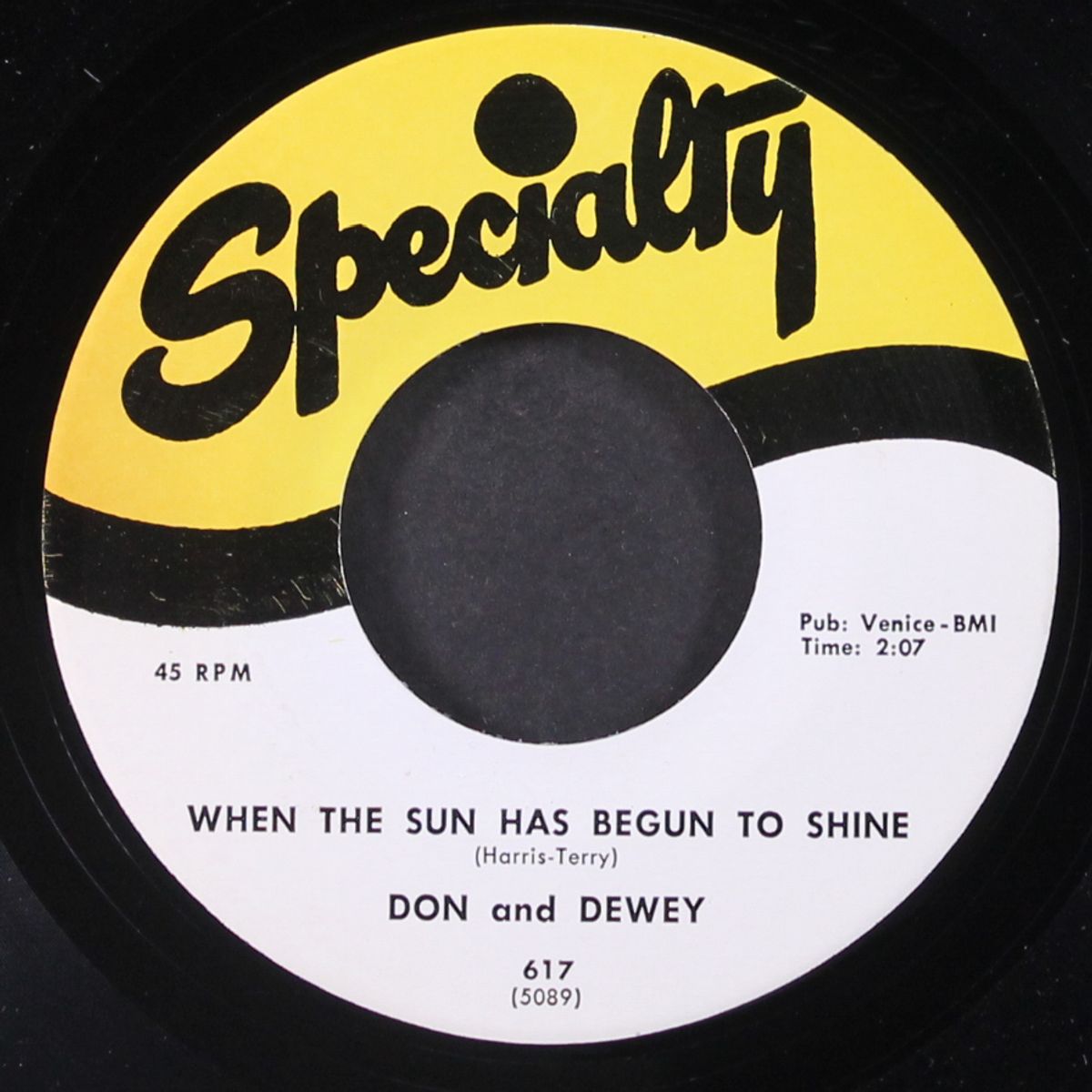 just a little lovin' / when the sun has begun to shine by DON & DEWEY