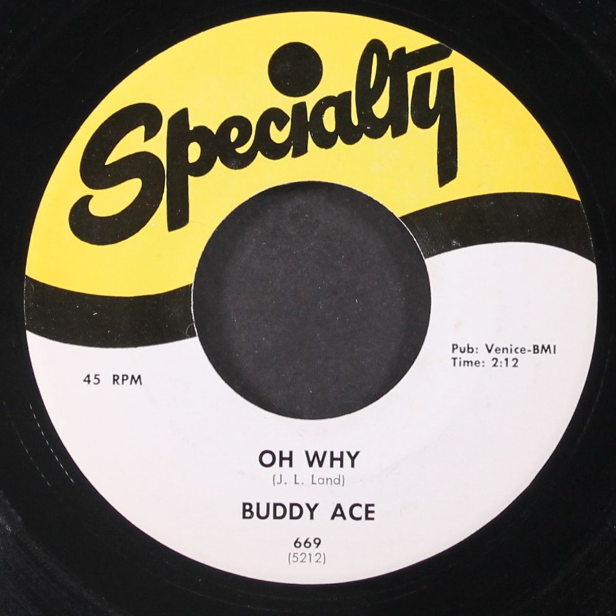 someone kind / oh why by BUDDY ACE