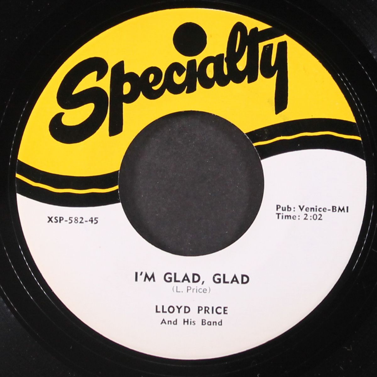forgive me, clawdy / i'm glad, glad by LLOYD PRICE