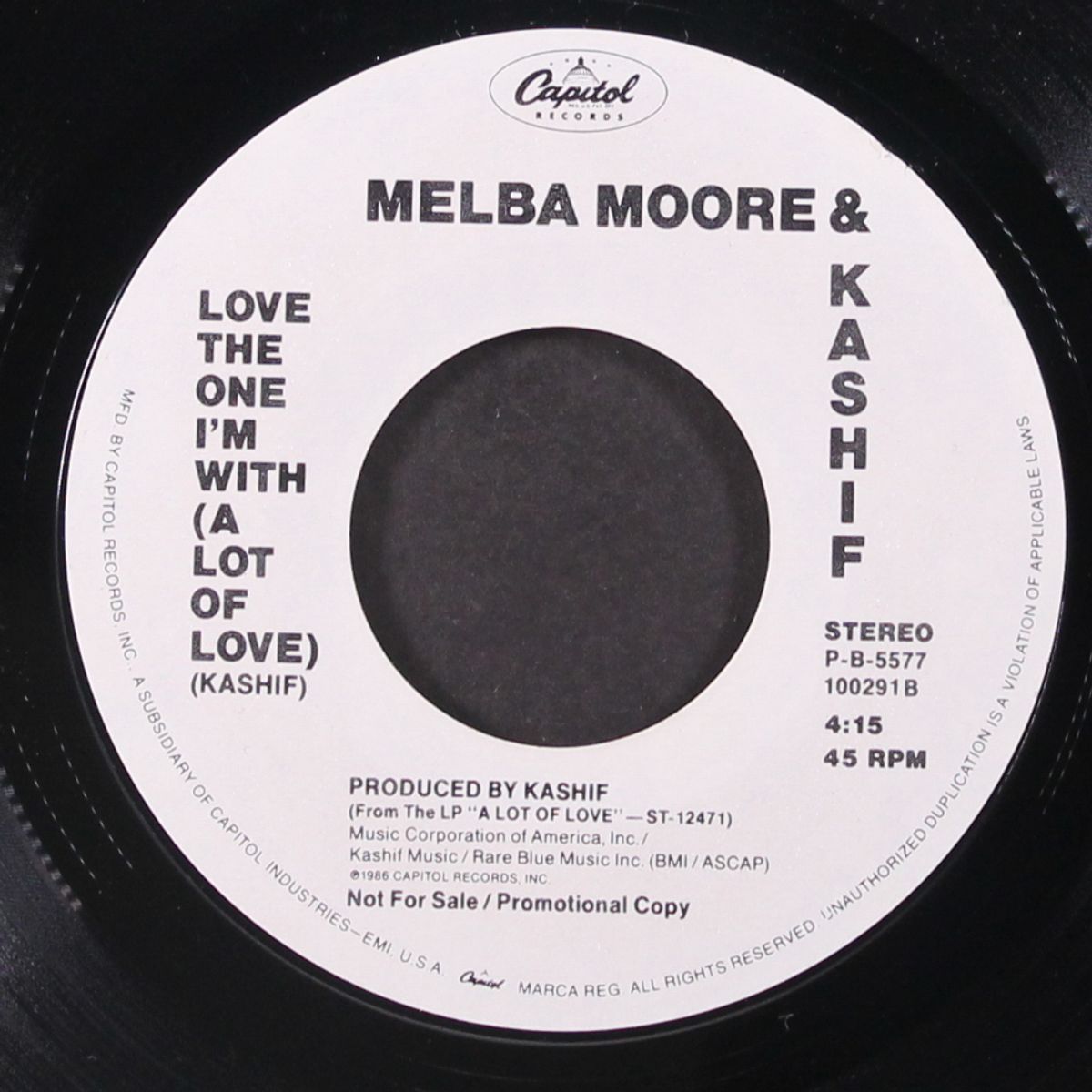love the one i'm with / same by MELBA MOORE & KASHIF