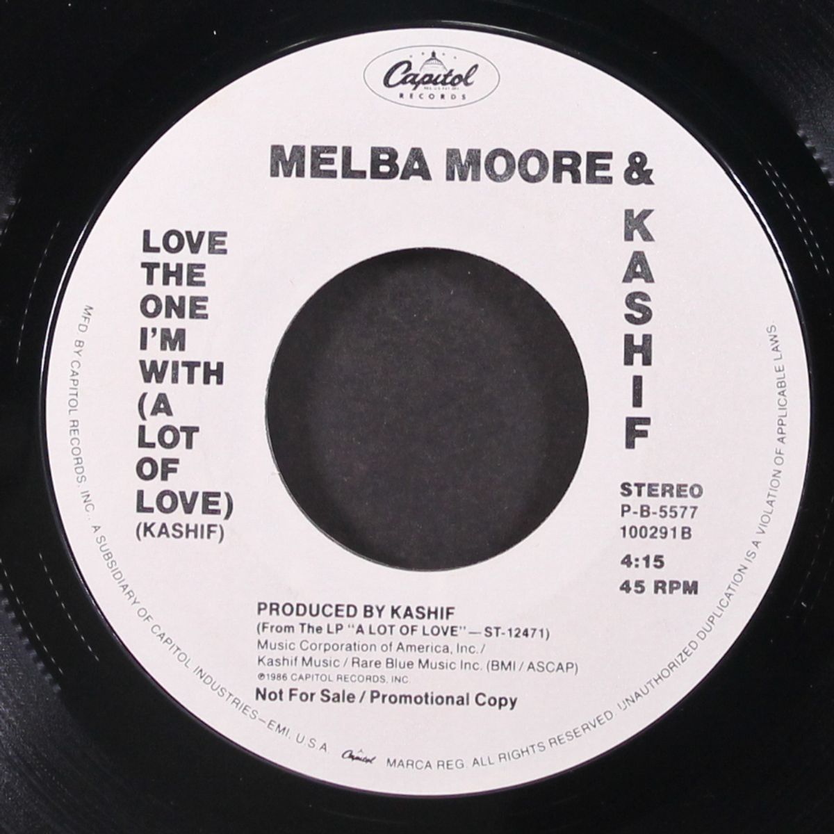 love the one i'm with / same by MELBA MOORE & KASHIF