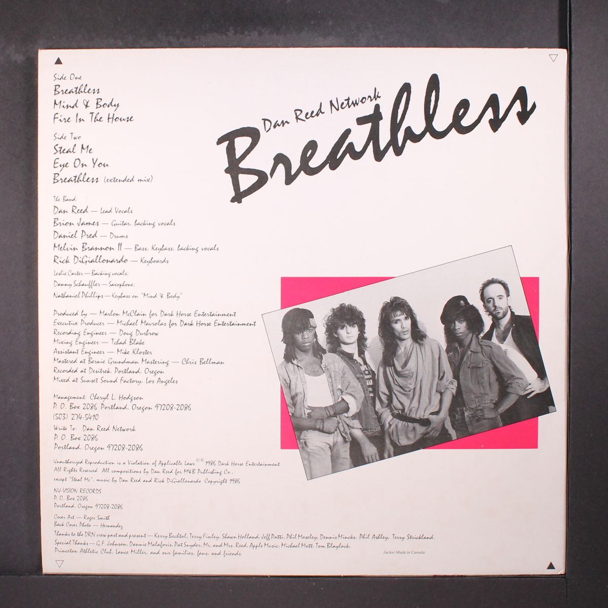 breathless by DAN REED NETWORK