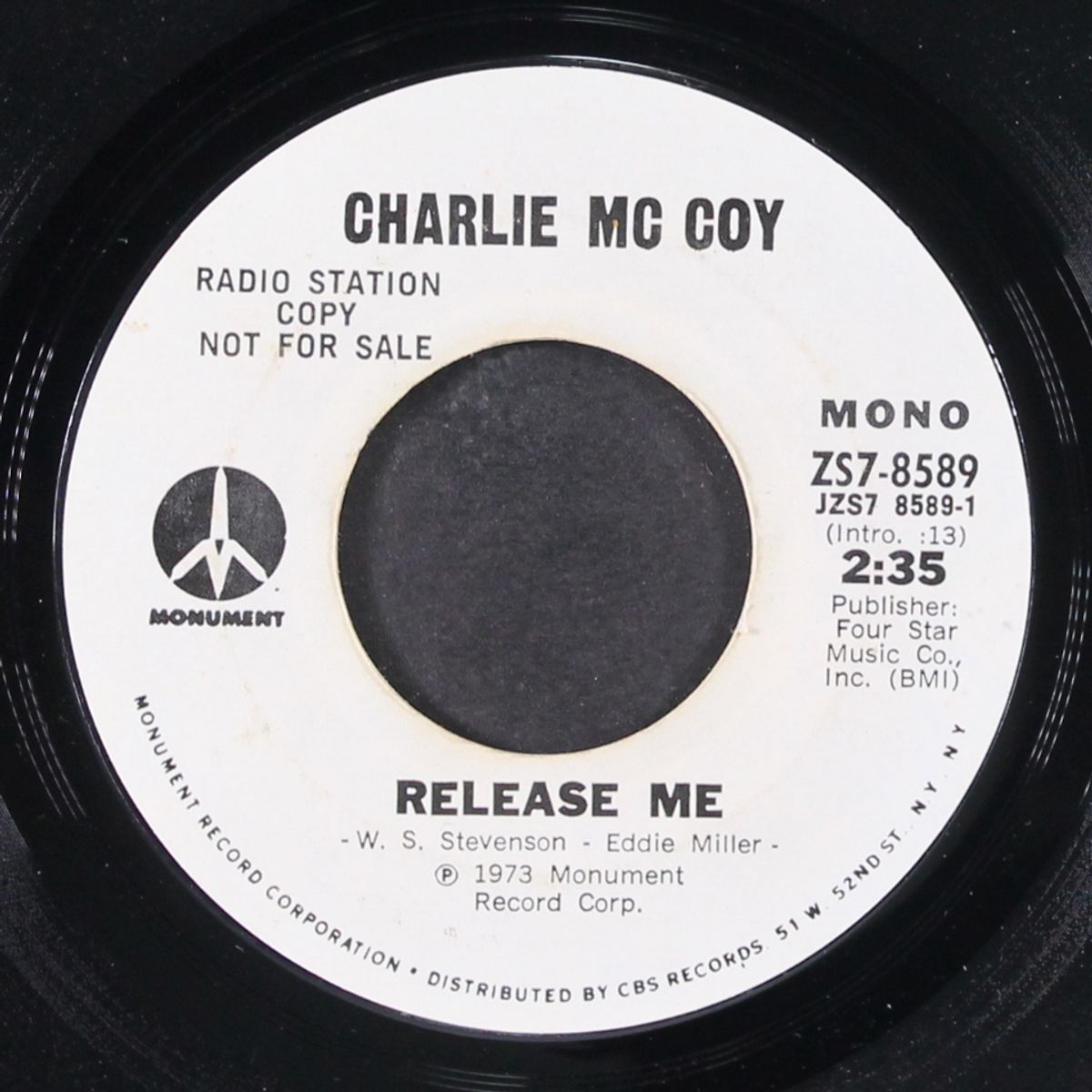 release me by CHARLIE MCCOY