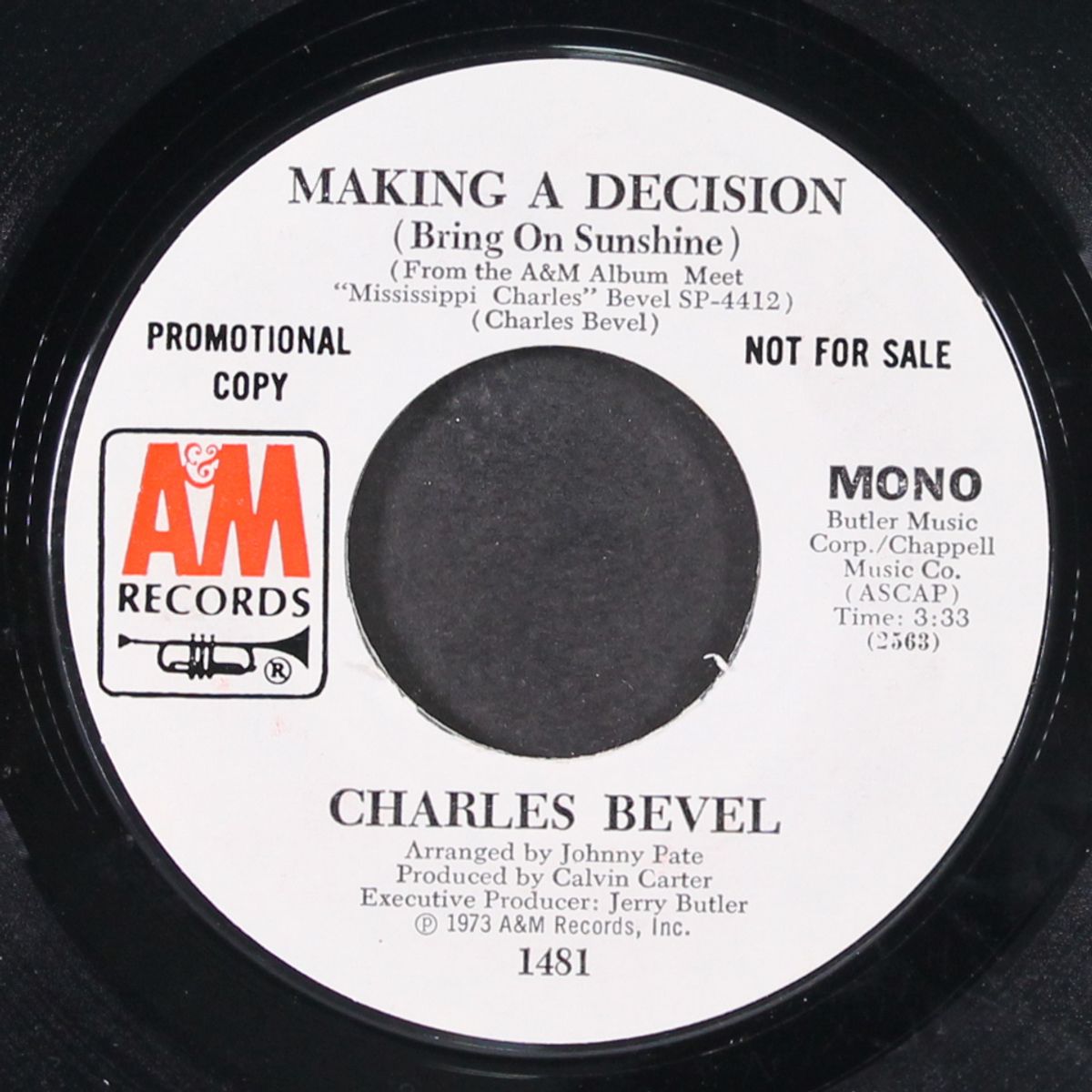 making a decision / mono by CHARLES BEVEL