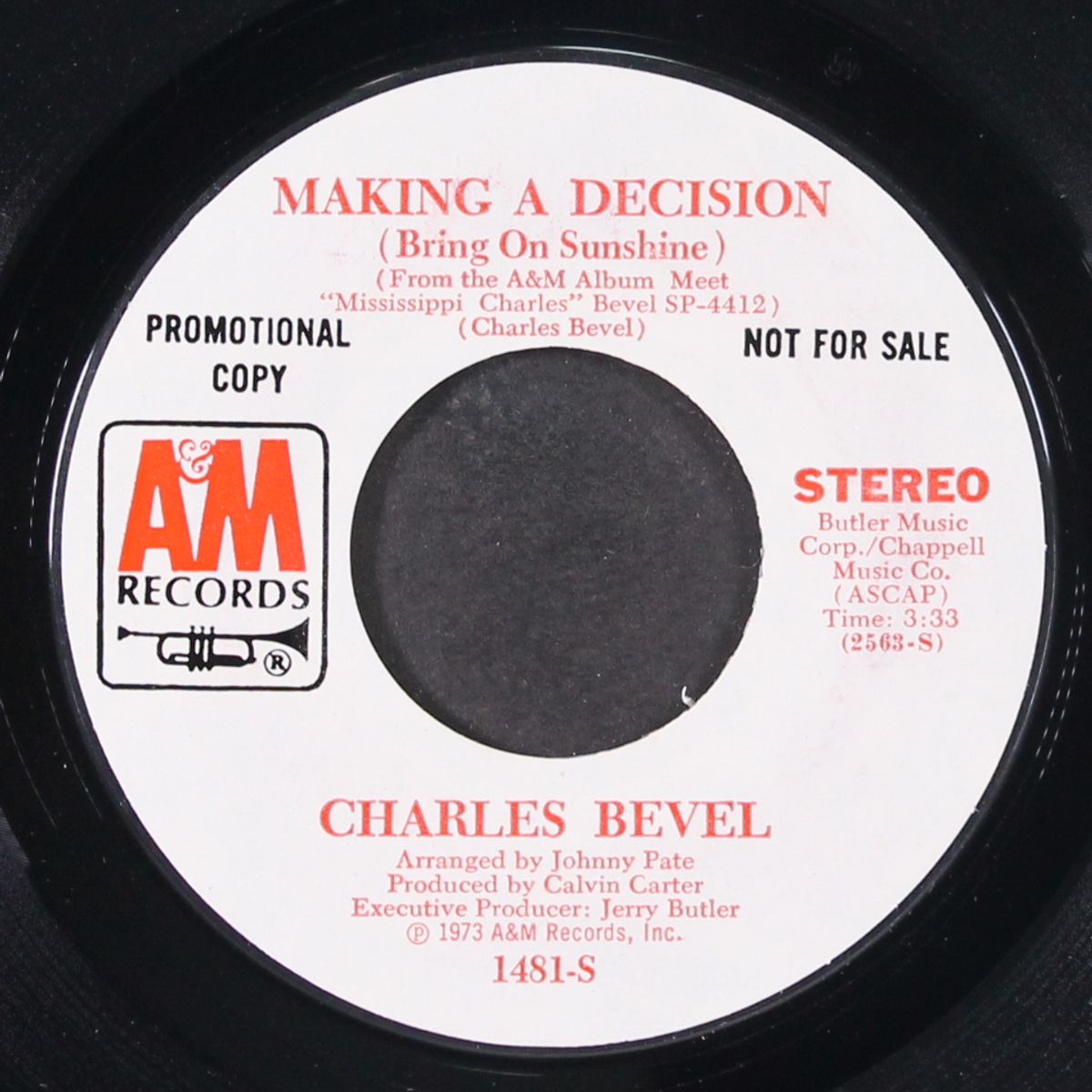 making a decision / mono by CHARLES BEVEL