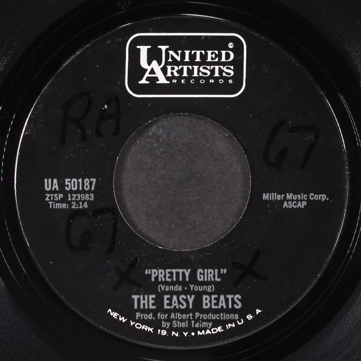 heaven and hell / pretty girl by EASYBEATS