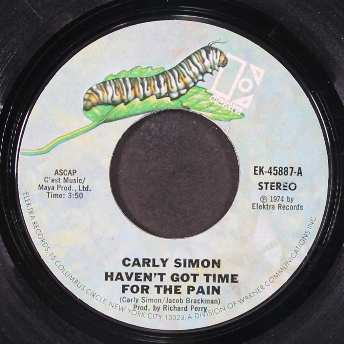 haven't got time for the pain / mind on my man by CARLY SIMON
