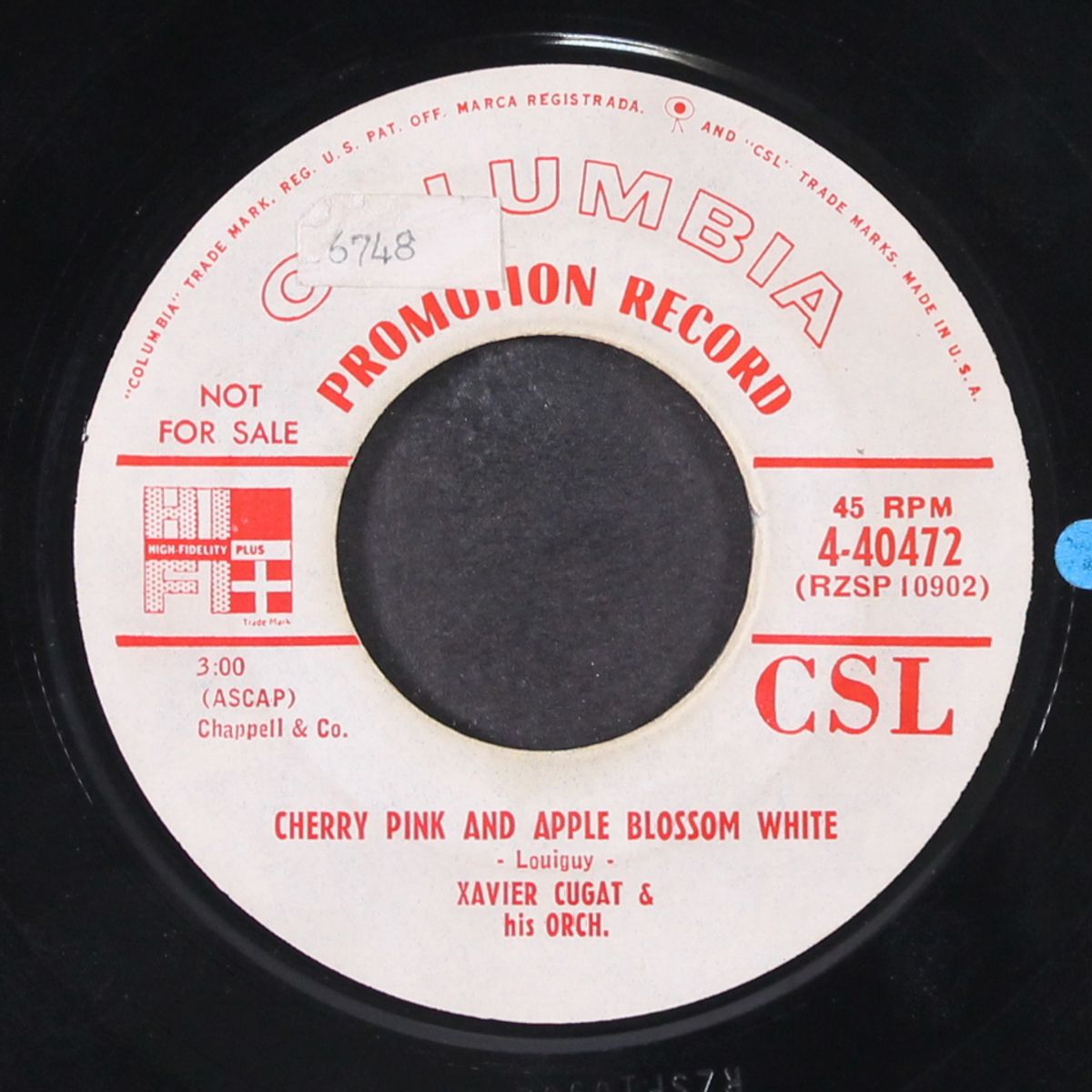 cherry pink and apple blossom white by XAVIER CUGAT