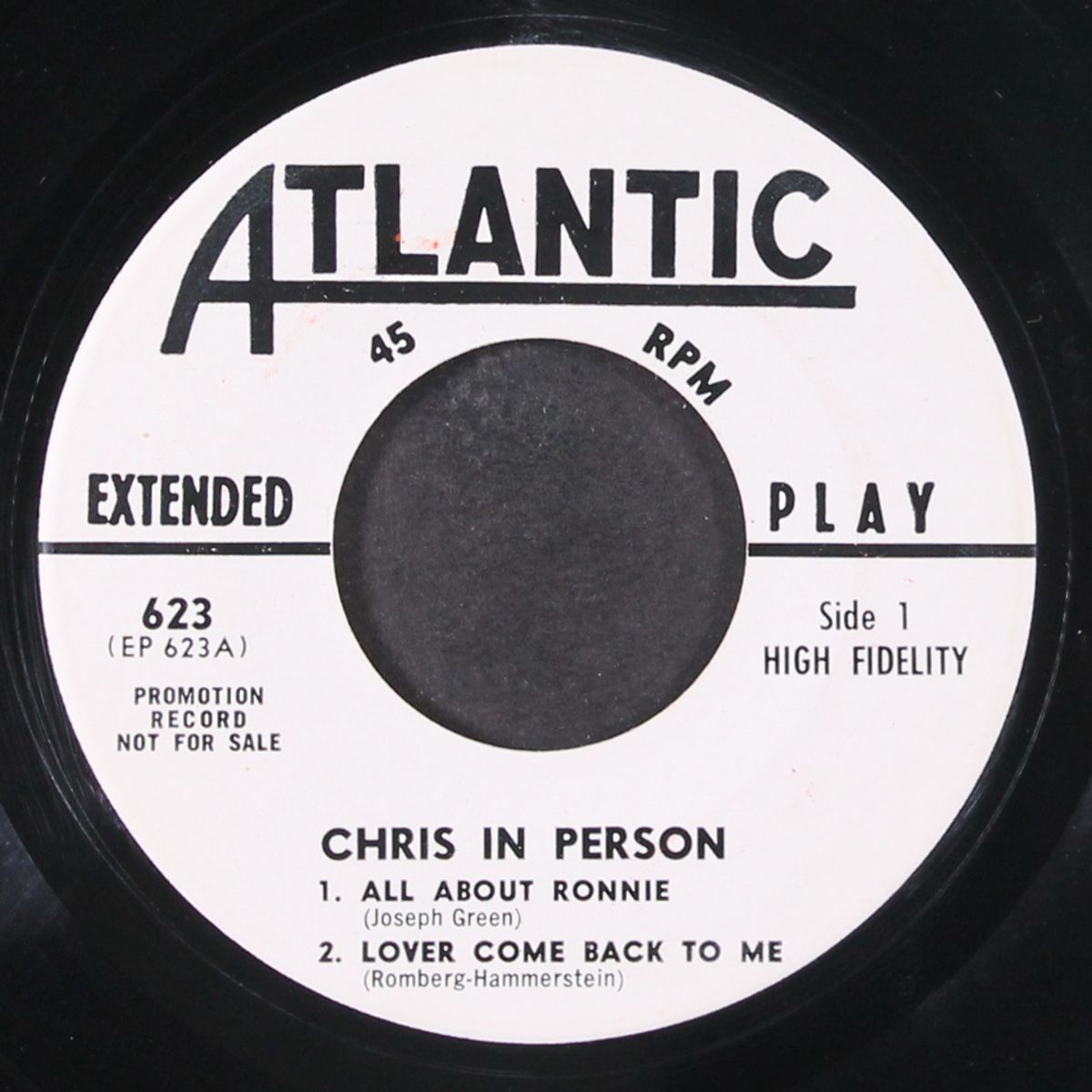 in person by CHRIS CONNOR