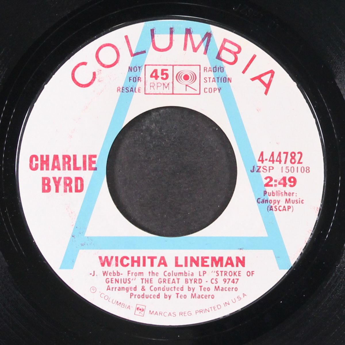 wichita lineman by CHARLIE BYRD