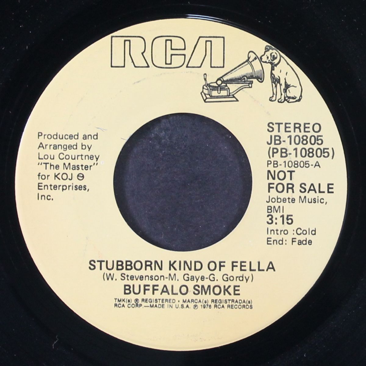 stubborn kind of fella by BUFFALO SMOKE