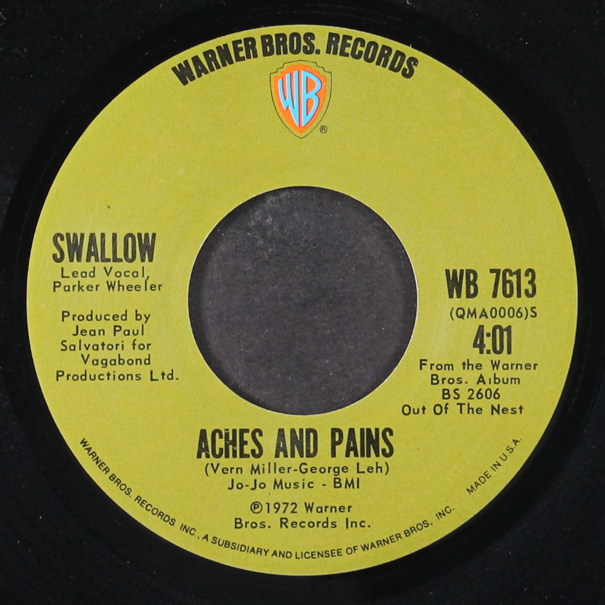 yes i'll say it / aches and pains by SWALLOW