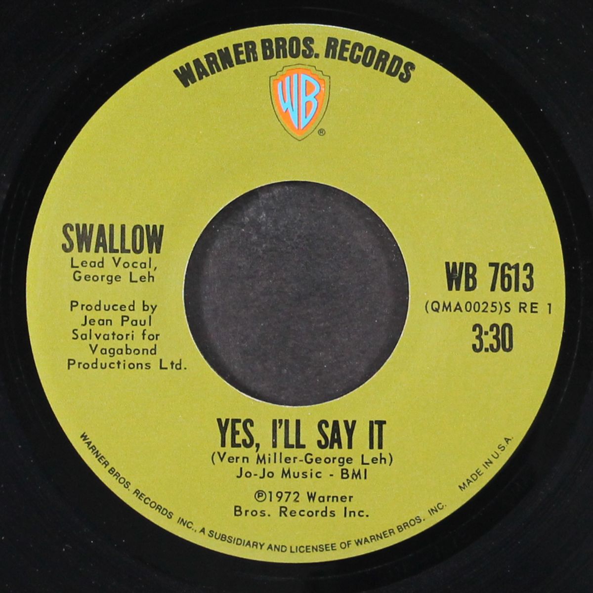 yes i'll say it / aches and pains by SWALLOW