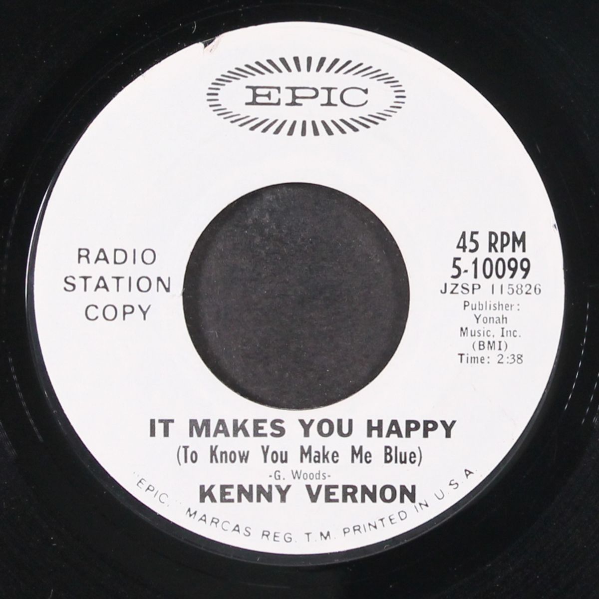 it makes you happy by KENNY VERNON