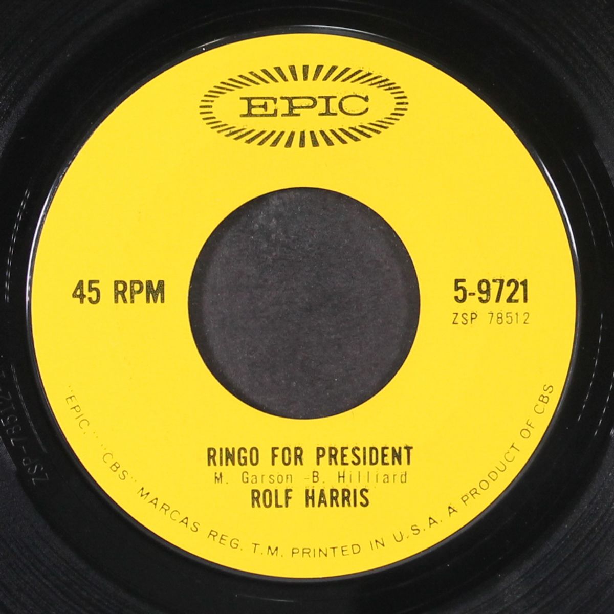 ringo for president by ROLF HARRIS