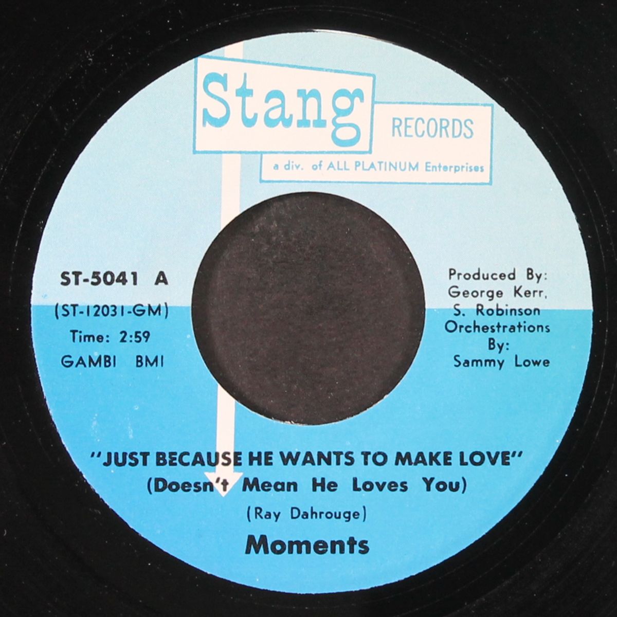 just because he wants to make love / so this is our good-bye by MOMENTS