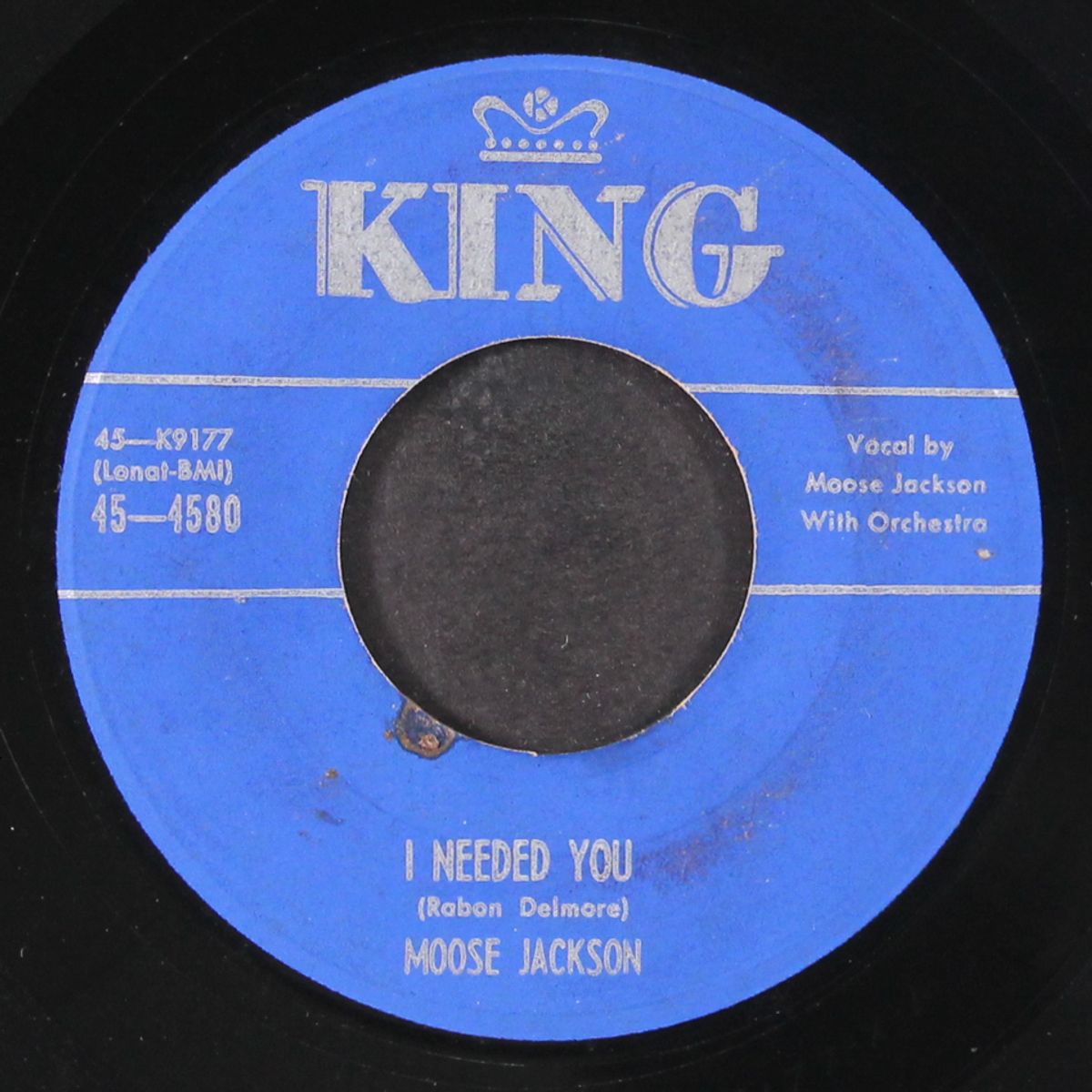 big ten-inch record / i need you by MOOSE JACKSON
