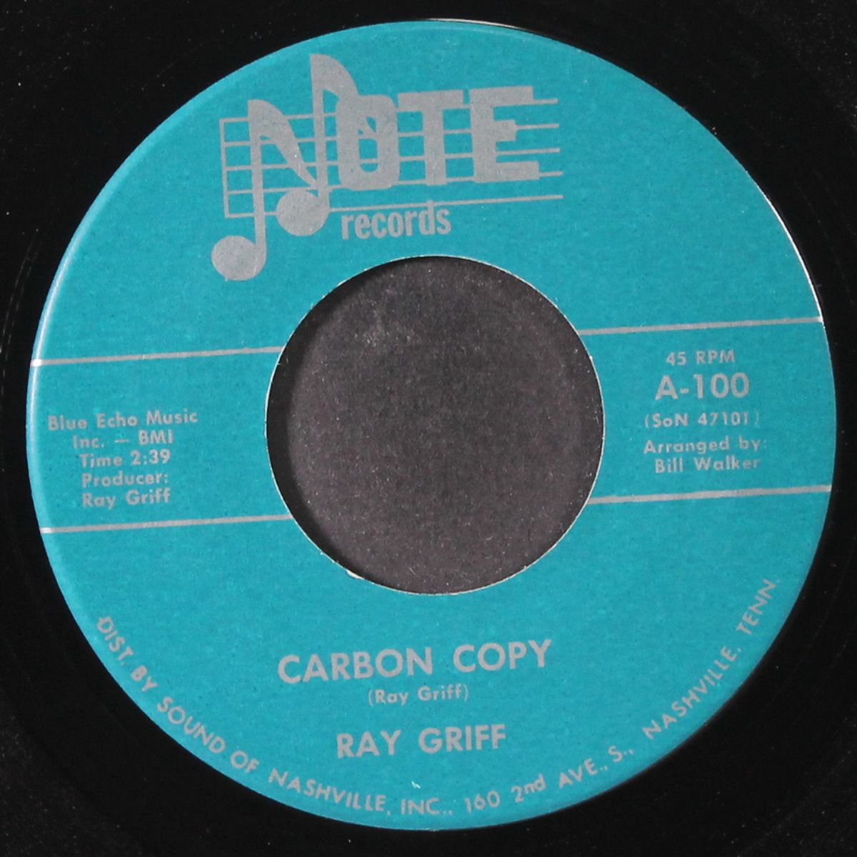 too close to home / carbon copy by RAY GRIFF