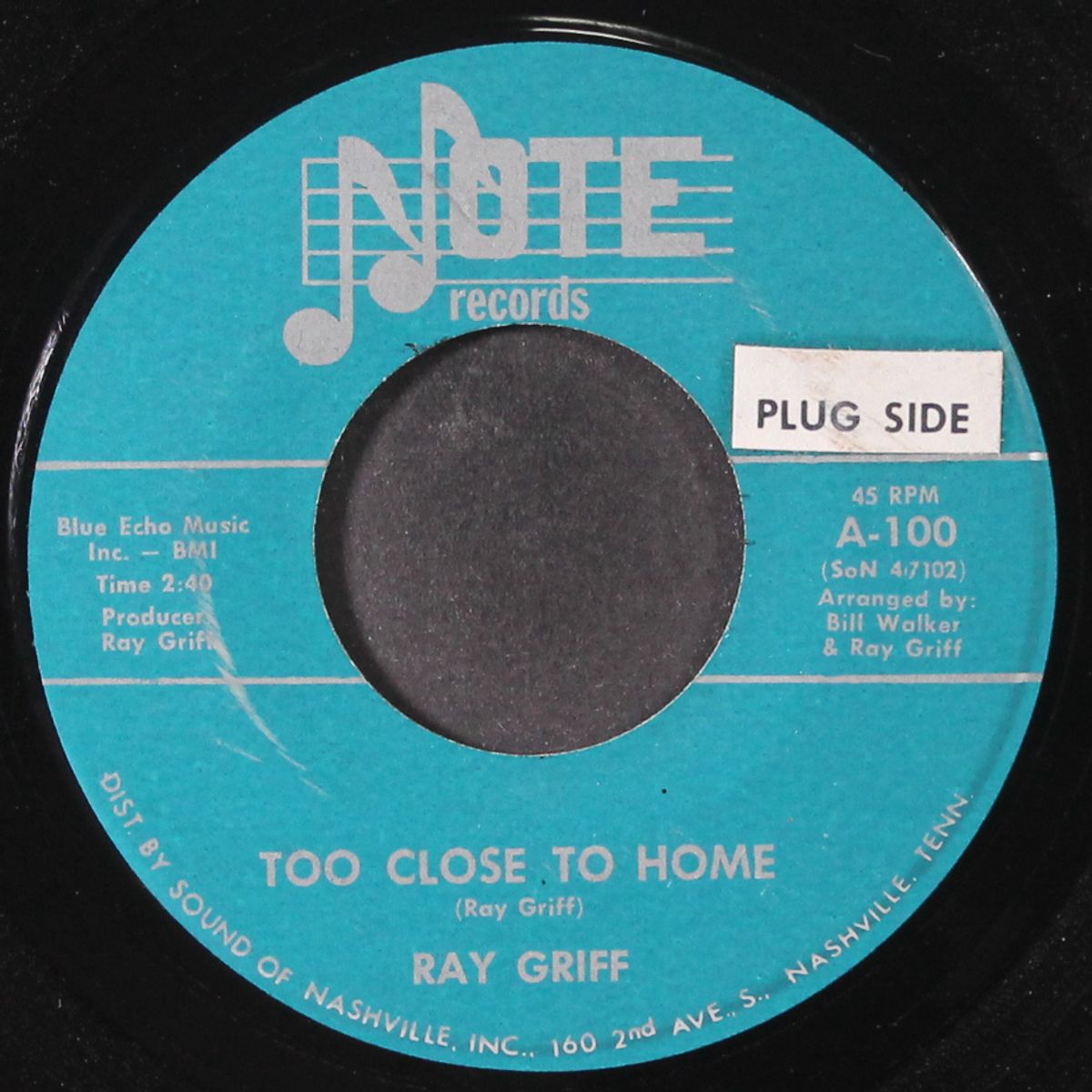 too close to home / carbon copy by RAY GRIFF