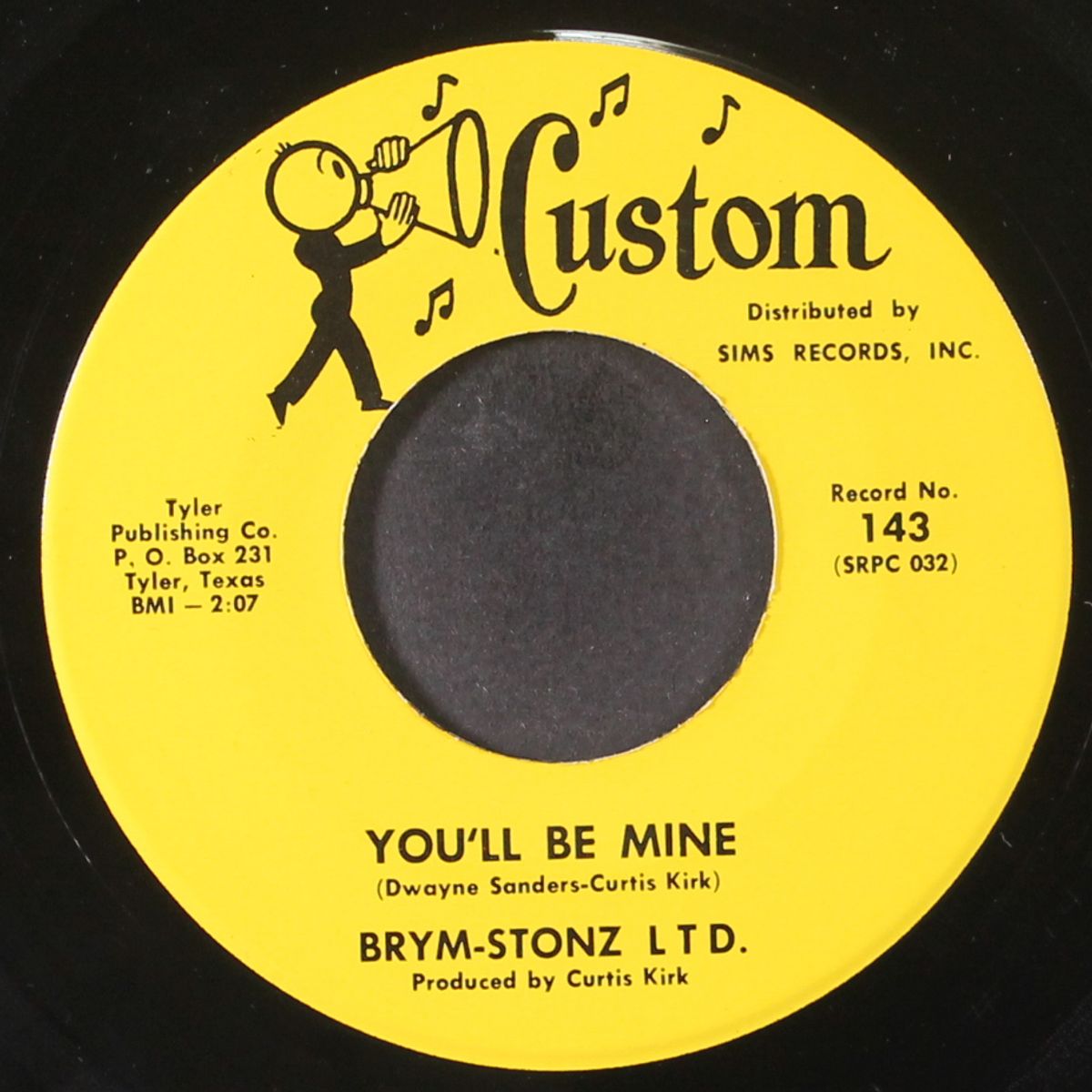 you'll be mine / times gone by by BRYM-STONZ LTD