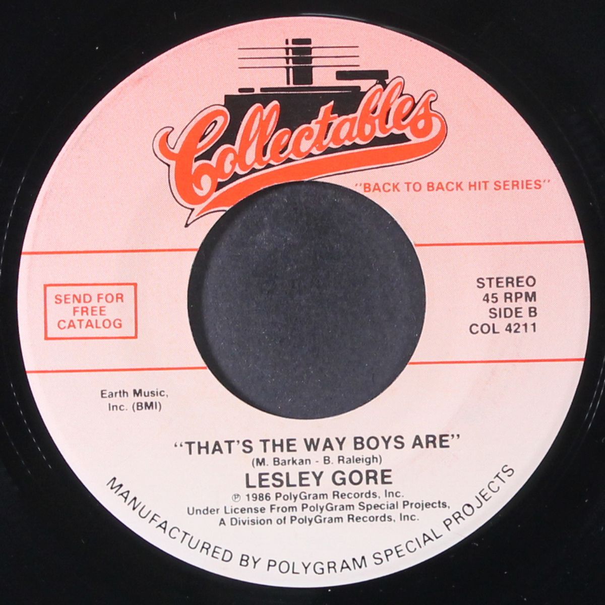 california nights / that's the way boys are by LESLEY GORE