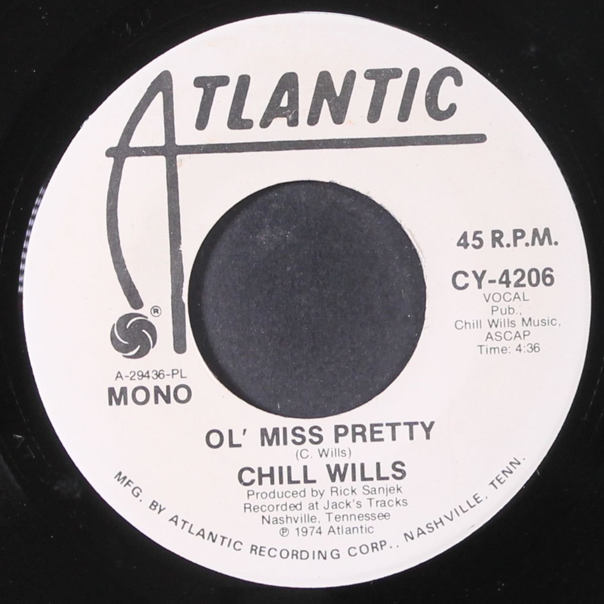 ol' miss pretty / mono by CHILL WILLS