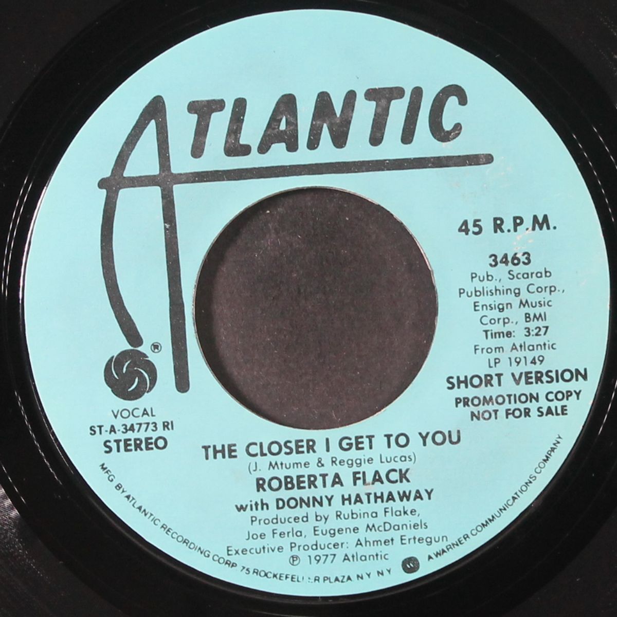 the closer i get to you / short by ROBERTA FLACK