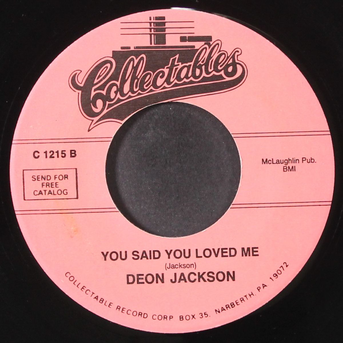 love makes the world go round / you said you loved me by DEON JACKSON