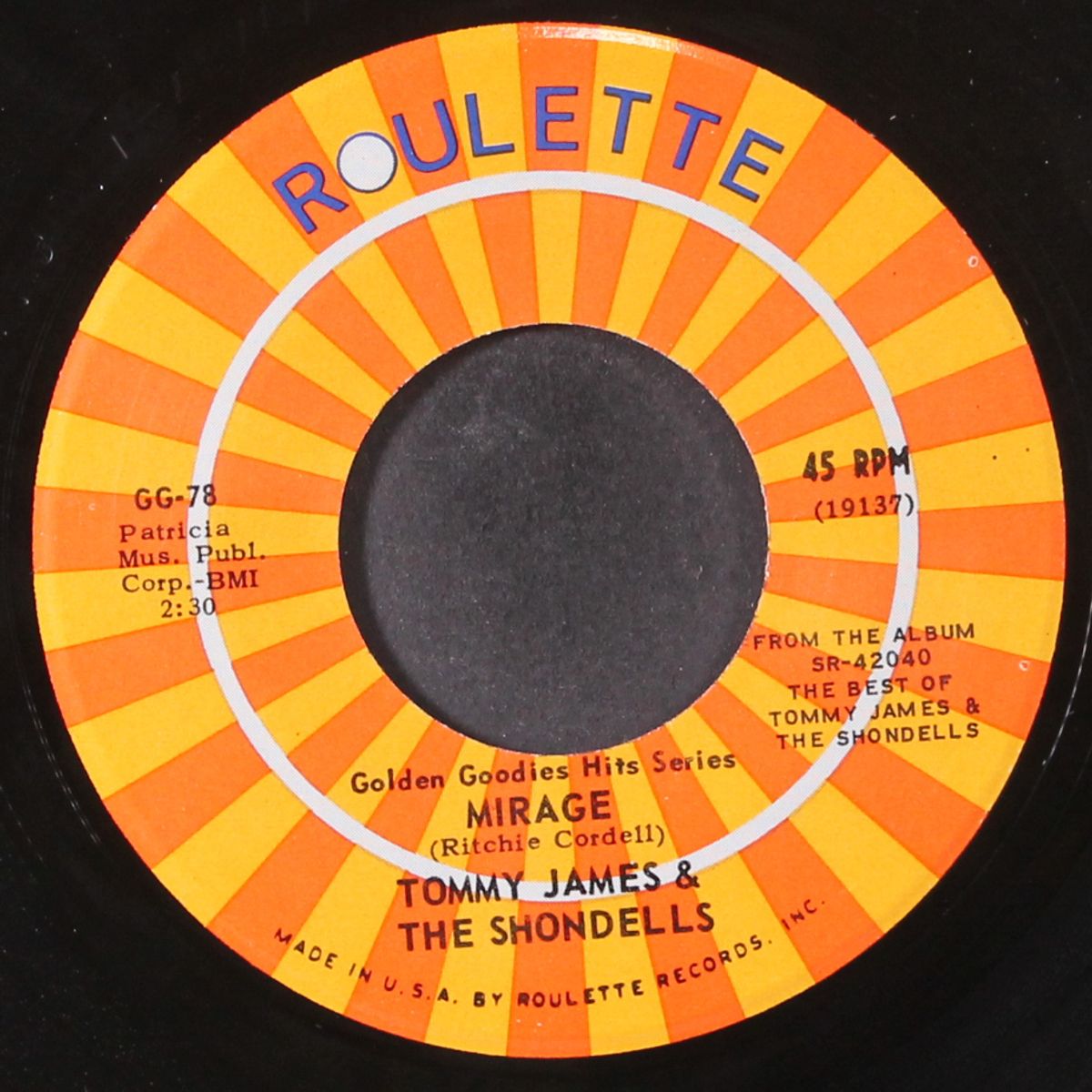 i like the way / mirage by TOMMY JAMES