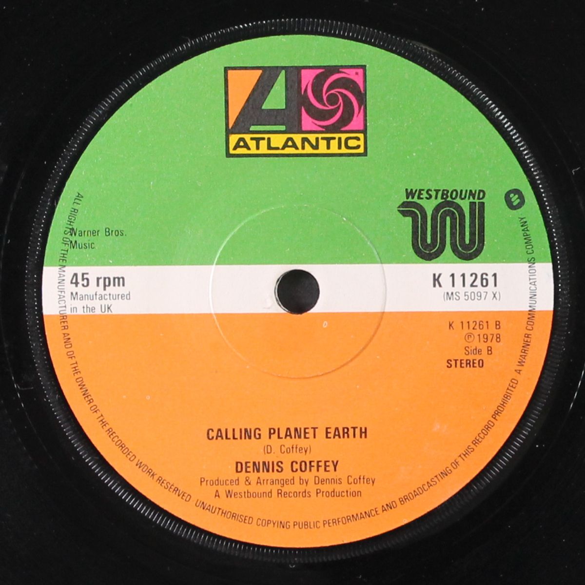 gimmie that funk / calling planet earth by DENNIS COFFEY